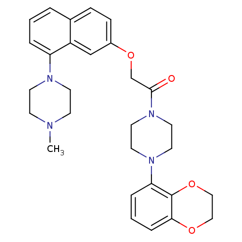 Chemical structure of BindingDB Monomer ID 50061297