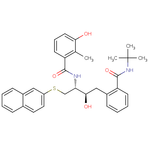 Chemical structure of BindingDB Monomer ID 50061307
