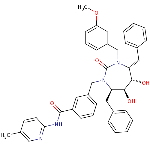 Chemical structure of BindingDB Monomer ID 50061404