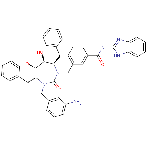 Chemical structure of BindingDB Monomer ID 50061410