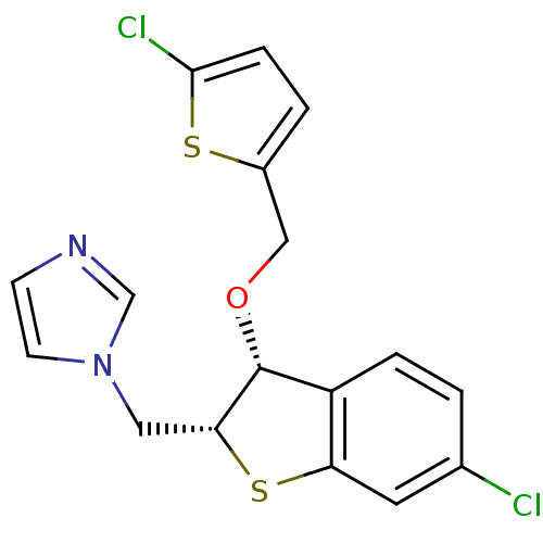 Chemical structure of BindingDB Monomer ID 50061419