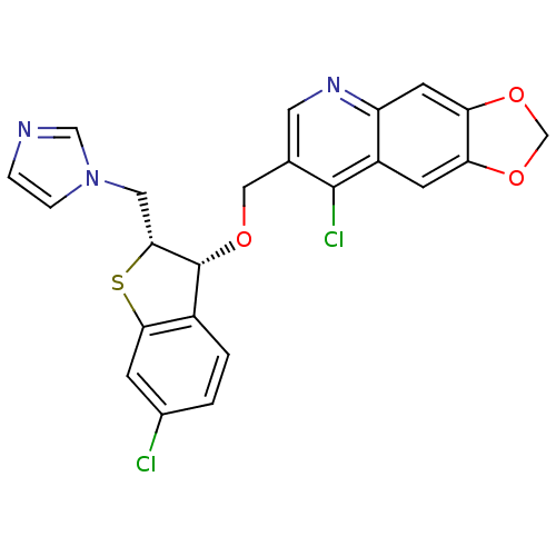 Chemical structure of BindingDB Monomer ID 50061461