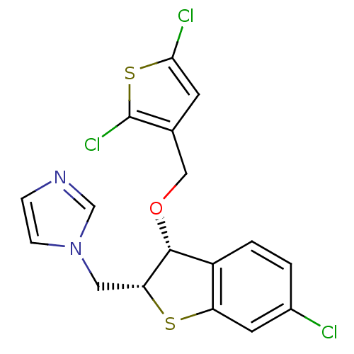 Chemical structure of BindingDB Monomer ID 50061476