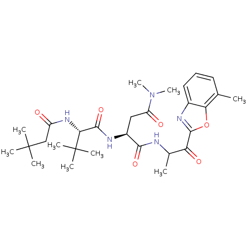 Chemical structure of BindingDB Monomer ID 50061497