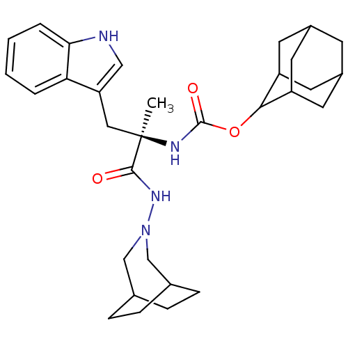 Chemical structure of BindingDB Monomer ID 50061993