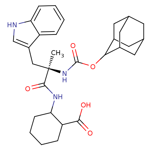 Chemical structure of BindingDB Monomer ID 50062000