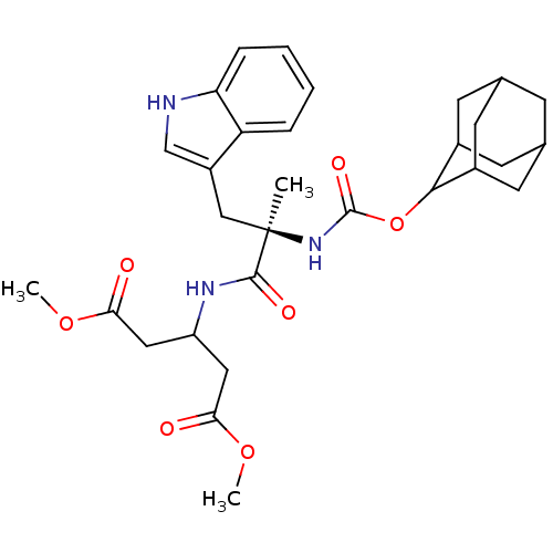 Chemical structure of BindingDB Monomer ID 50062002