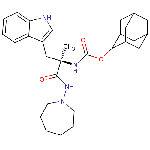 Chemical structure of BindingDB Monomer ID 50062008