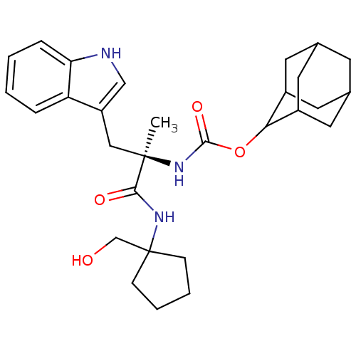 Chemical structure of BindingDB Monomer ID 50062010