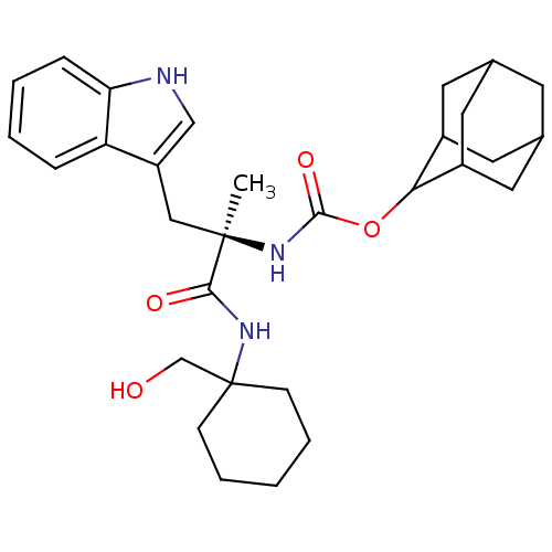 Chemical structure of BindingDB Monomer ID 50062016