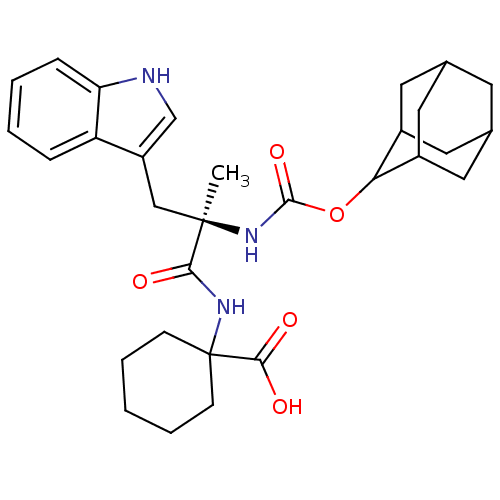 Chemical structure of BindingDB Monomer ID 50062018