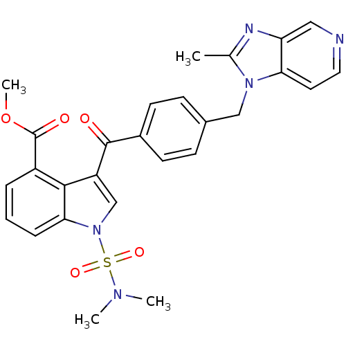 Chemical structure of BindingDB Monomer ID 50062062