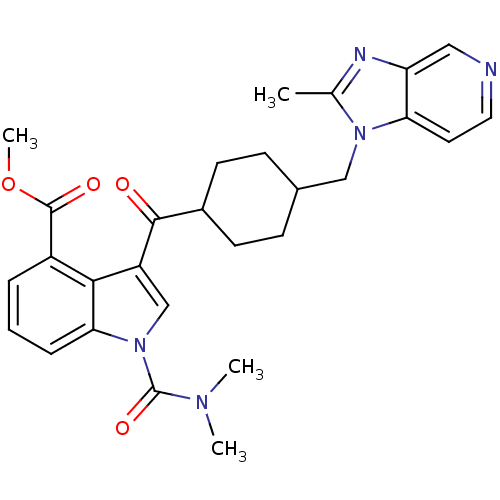 Chemical structure of BindingDB Monomer ID 50062071