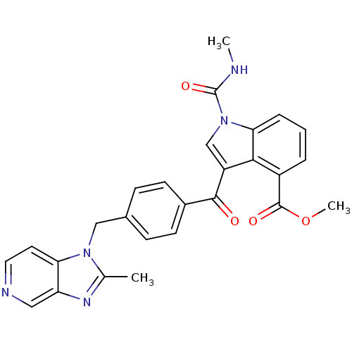 Chemical structure of BindingDB Monomer ID 50062107