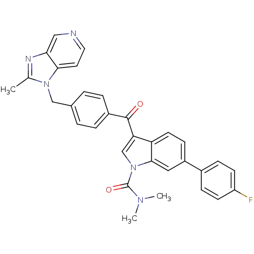Chemical structure of BindingDB Monomer ID 50062112