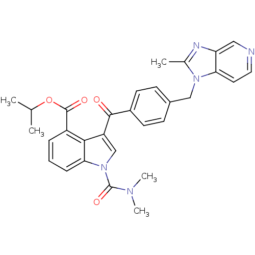 Chemical structure of BindingDB Monomer ID 50062124
