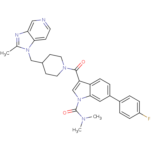 Chemical structure of BindingDB Monomer ID 50062127