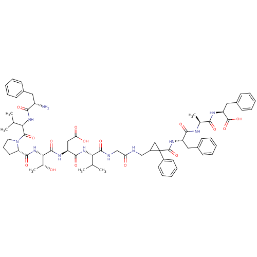 Chemical structure of BindingDB Monomer ID 50062197