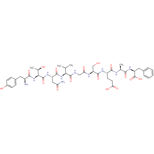 Chemical structure of BindingDB Monomer ID 50062215
