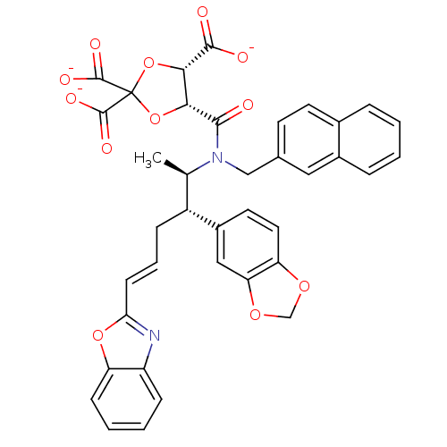Chemical structure of BindingDB Monomer ID 50062252