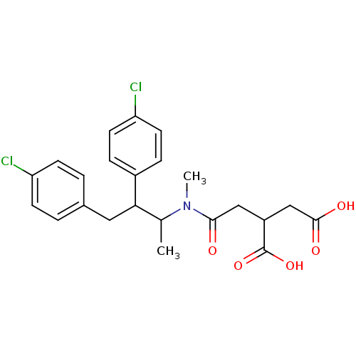 Chemical structure of BindingDB Monomer ID 50062254