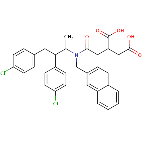 Chemical structure of BindingDB Monomer ID 50062255