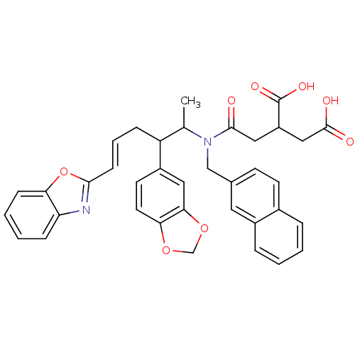 Chemical structure of BindingDB Monomer ID 50062258