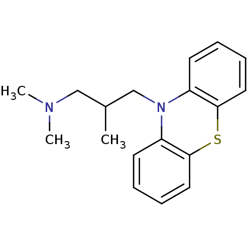 Chemical structure of BindingDB Monomer ID 50062261