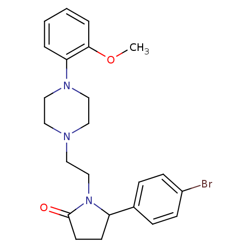 Chemical structure of BindingDB Monomer ID 50062271