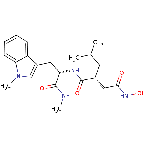Chemical structure of BindingDB Monomer ID 50062340