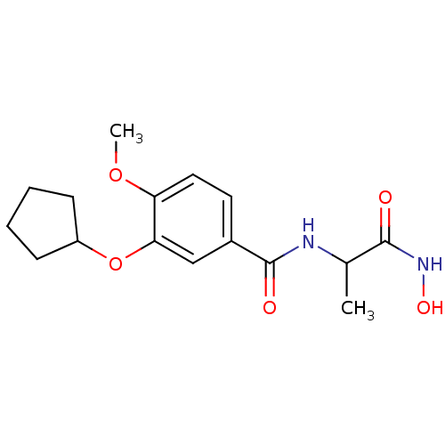 Chemical structure of BindingDB Monomer ID 50062379