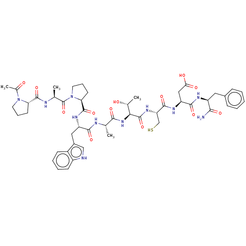 Chemical structure of BindingDB Monomer ID 50062386