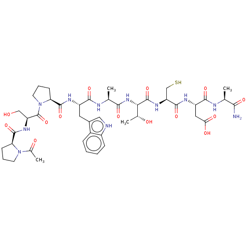 Chemical structure of BindingDB Monomer ID 50062481