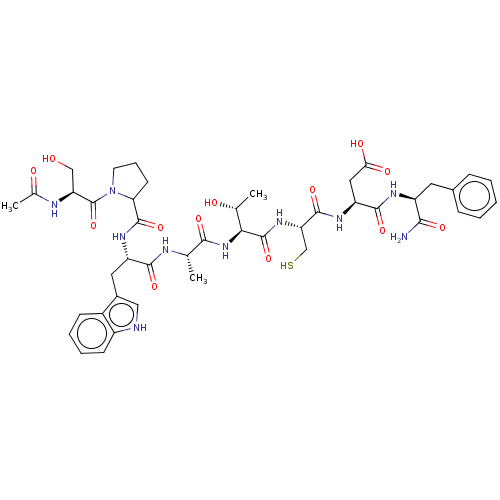 Chemical structure of BindingDB Monomer ID 50062483