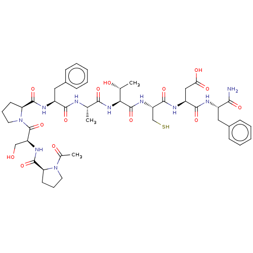 Chemical structure of BindingDB Monomer ID 50062487