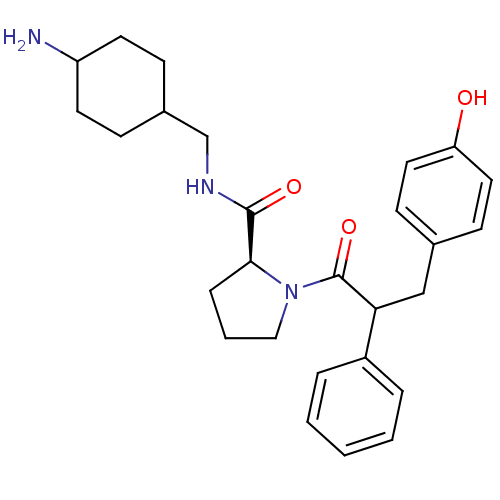 Chemical structure of BindingDB Monomer ID 50062634