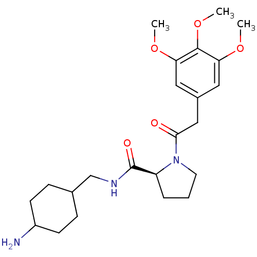 Chemical structure of BindingDB Monomer ID 50062637