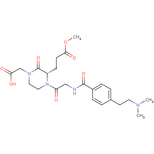 Chemical structure of BindingDB Monomer ID 50062792