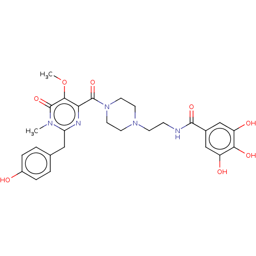 Chemical structure of BindingDB Monomer ID 50062820