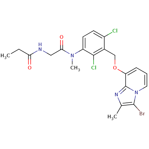 Chemical structure of BindingDB Monomer ID 50062865