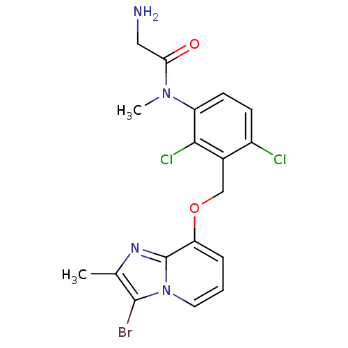 Chemical structure of BindingDB Monomer ID 50062867