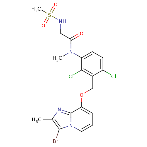 Chemical structure of BindingDB Monomer ID 50062876