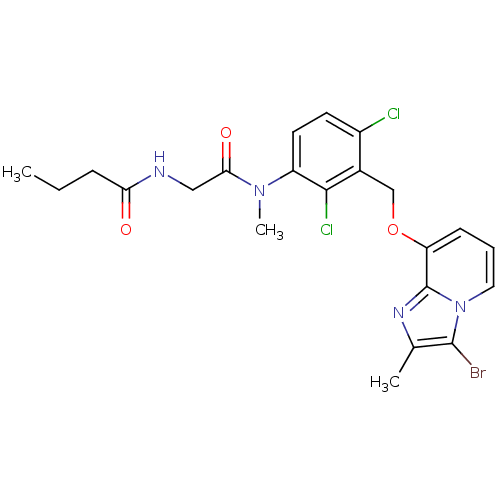 Chemical structure of BindingDB Monomer ID 50062878