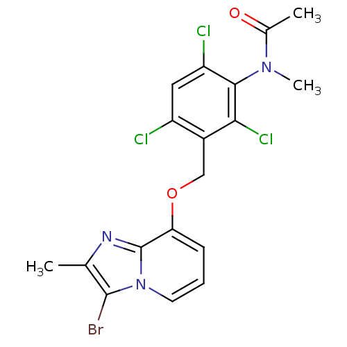 Chemical structure of BindingDB Monomer ID 50062888