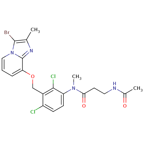 Chemical structure of BindingDB Monomer ID 50062889