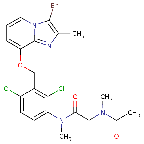 Chemical structure of BindingDB Monomer ID 50062892