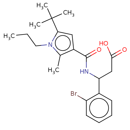Chemical structure of BindingDB Monomer ID 50063085