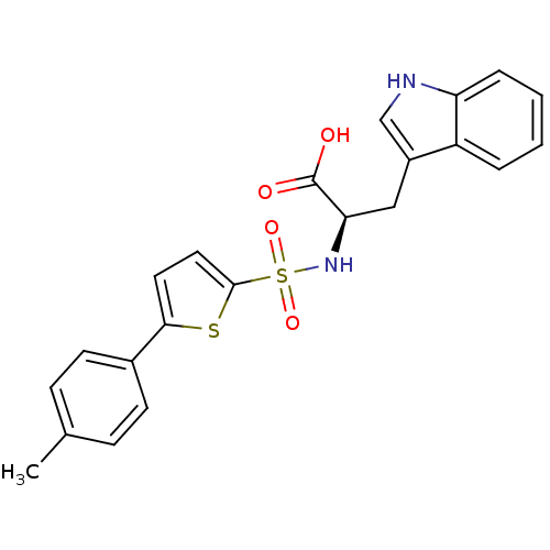 Chemical structure of BindingDB Monomer ID 50063151