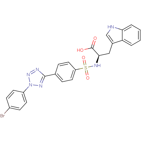 Chemical structure of BindingDB Monomer ID 50063154