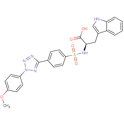 Chemical structure of BindingDB Monomer ID 50063156